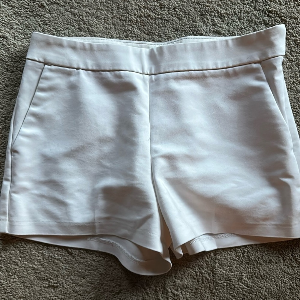 White dress shorts